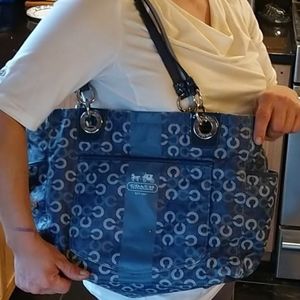 Genuine coach shoulder bag